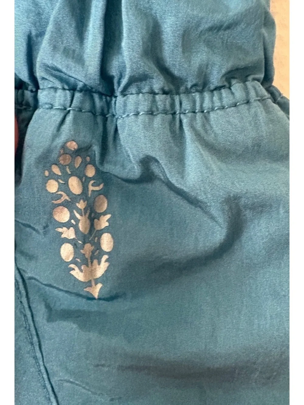Movement Blue High-Waisted Athletic Shorts with Inner Liner, Size M